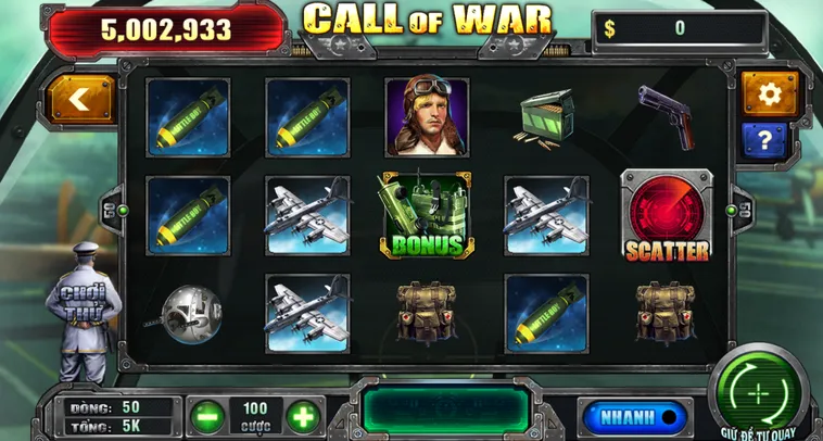 Chinh Phục Siêu Phẩm Nổ Hũ Call Of War Tại B52 Club Đẳng Cấp Số Một