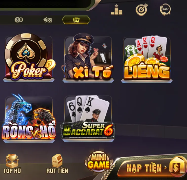 Danh Mục Game Bài B52 Club Với Tỷ Lệ Thắng Lớn Nhất