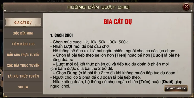 Khám Phá Siêu Phẩm Minigame Mini Gia Cát Dự Tại B52 Club Đẳng Cấp Nhất
