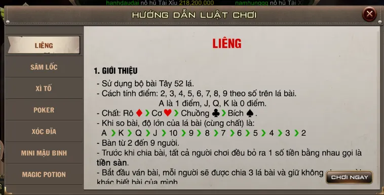 Siêu Phẩm Liêng Tại B52 Club Đẳng Cấp Cho Các Cao Thủ Săn Hũ