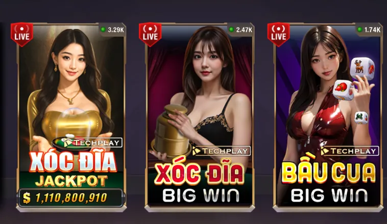 Sảnh Trò Chơi LiveStream Casino B52 Club Đỉnh Cao