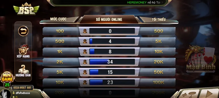 Chinh Phục Siêu Phẩm Mậu Binh Tại B52 Club Đẳng Cấp Số Một Việt Nam