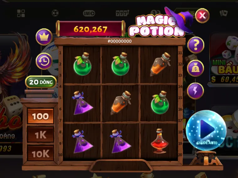 Chinh Phục Siêu Phẩm Minigame Magic Potion Tại B52 Club Đẳng Cấp Số Một