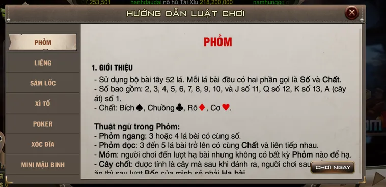 Chinh Phục Siêu Phẩm Phỏm Tại B52 Club Đẳng Cấp Số Một Việt Nam