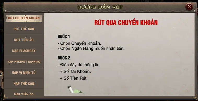 Rút Tiền B52 Club Bí Quyết Chuyển Khoản Siêu Nhanh Về Ngân Hàng Chỉ Trong 3 Phút