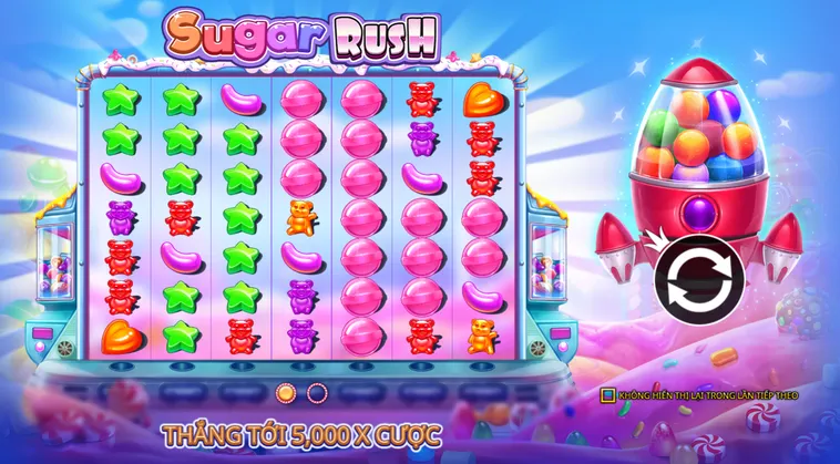 Khám Phá Siêu Phẩm Nổ Hũ Sugar Rush Tại B52 Club Đẳng Cấp Cho Các Cao Thủ