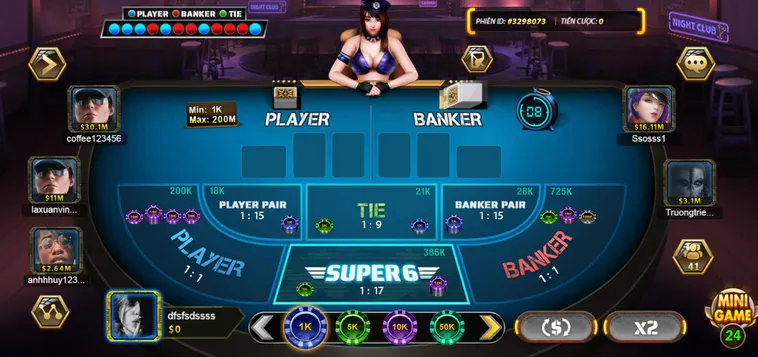 Chinh Phục Siêu Phẩm Super Baccarat 6 Tại B52 Club Đẳng Cấp Nhất