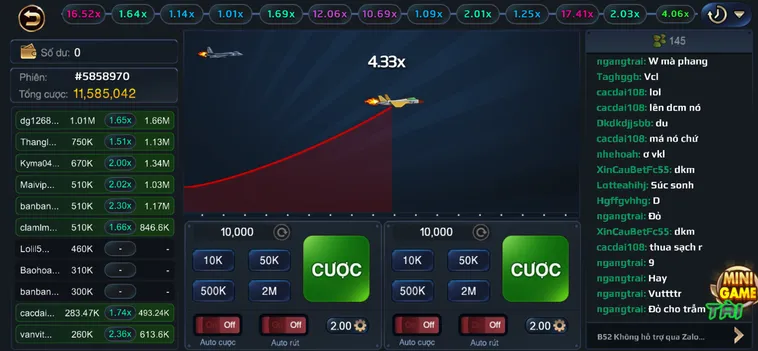 Chinh Phục Bầu Trời Cùng Minigame Tiêm Kích F35 Tại B52 Club Đỉnh Cao